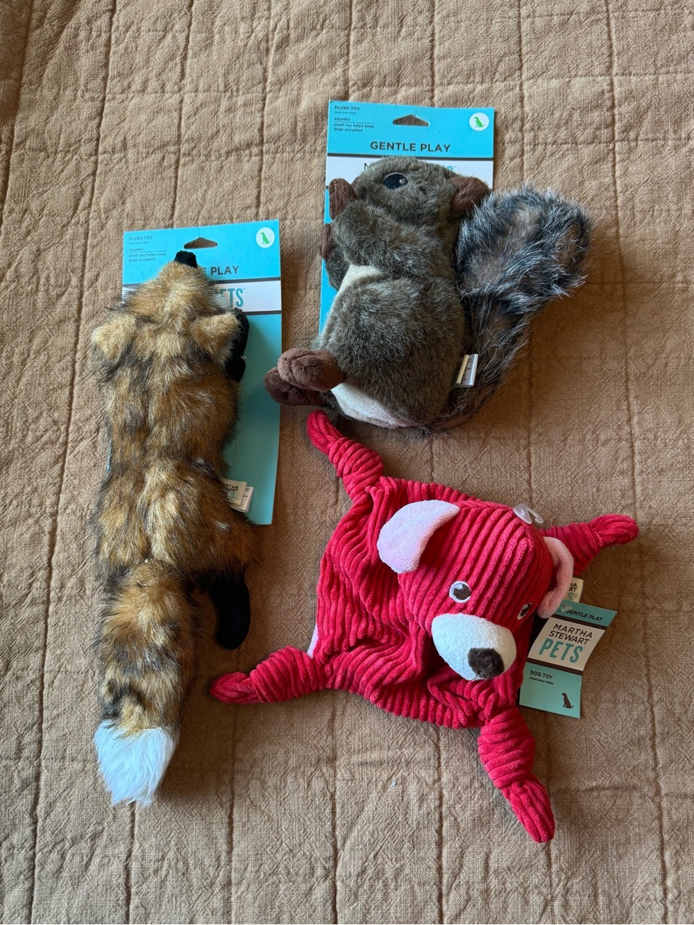 NWT Martha Stewart Pets Dog Toy Bundle